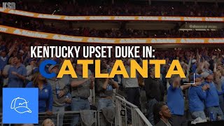 KSR traveled to Atlanta to watch Kentucky UPSET Duke in Champions Classic  KSR RoadTrip [upl. by Sampson]