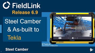 Trimble FieldLink 69 Scan Steel Construction Verification [upl. by Reivad]