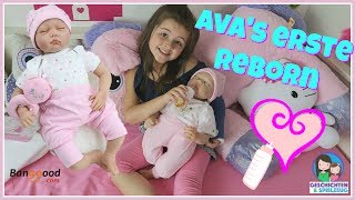 Echtes Baby für Ava Erste Reborn Baby Puppe 💕 Geschichten und Spielzeug [upl. by Yewed827]