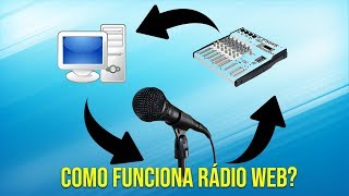 COMO FUNCIONA AS RÁDIOS WEB [upl. by Fernandes484]