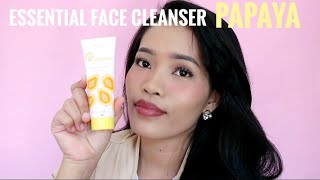 Review Oriflame Essentials Face Cleanser Papaya [upl. by Callahan488]