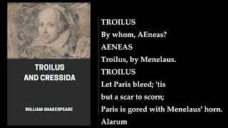 Troilus and Cressida By William Shakespeare Audiobook [upl. by Leanora]