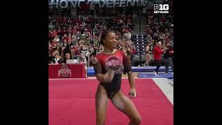 Elexis Edwards Floor Routine  Ohio State Womens Gymnastics [upl. by Oyek]