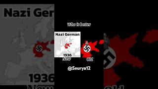 My new video VS My old video Evolution Nazi German To Germany history ww2 war germany shorts [upl. by Adiehsar283]