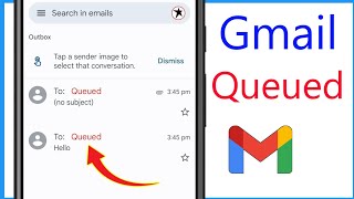 Gmail Queued Email Not Sending  How To Fix Queued Messages In Gmail [upl. by Helbona]