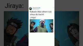 E ainda tem pessoas que falam que o Jiraya não ganharia do Itachi anime shorts [upl. by Lucy]