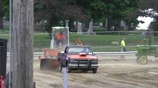 Woodhauler Express  Justin Wagner  Camden Michigan 2WD Truck Pull [upl. by Ecaidnac]