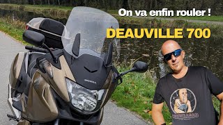 On va enfin rouler  Deauville 700 [upl. by Ordnagela]