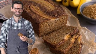 Moist Banana Bread Recipe [upl. by Nnayllehs446]