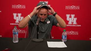 Dana Holgorsen PostGame Press Conference  Tech [upl. by Vijar615]