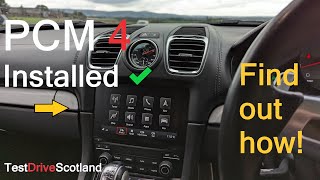 How to modernise your Porsche with PCM4  Part 2  OEM integrated Carplay [upl. by Yelsehc]