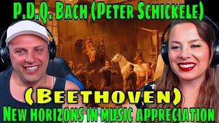 reaction To PDQ Bach Peter Schickele  quotNew horizons in music appreciationquot Beethoven [upl. by Elocen]