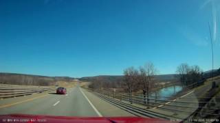 Heading into Schoharie Valley on I88 [upl. by Adnomar]