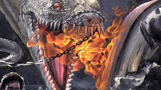 How To Paint Fire With A Brush  The Leviathan [upl. by Giffie70]