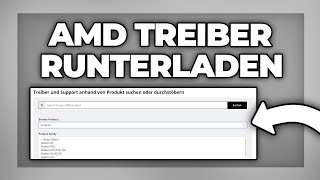 AMD Treiber Herunterladen und Installieren  Tutorial [upl. by Ayotnom964]