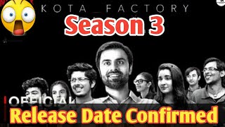 Kota Factory Season 3 Release Date  Kota Factory Season 3 Update  Netflix TVF [upl. by Alene]