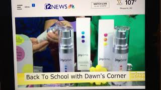 Joyome Skin Care hits the news on Arizona Midday NBC [upl. by Llekram]