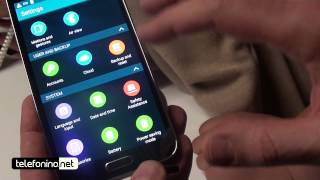 MWC2014  Samsung Galaxy S5 la videopreview di Telefoninonet [upl. by Yrrehc]