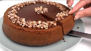 Torta Lindt facile al cioccolato  Le ricette di Zia Franca [upl. by Ahsenom]