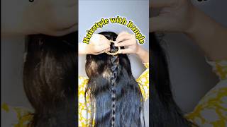 Viral Bangle hairstyle 👌🌹🪞hairstyle shorts youtubeshorts ytshortsviralshorts [upl. by Nalrah]