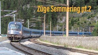 Züge Semmering Part 2 [upl. by Atterol589]