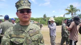 PH military chief says nothing like singing natl anthem on Pagasa [upl. by Yelekalb]