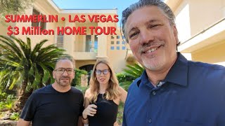 3 million Home Tour in Summerlin Is This Your Next Move [upl. by Noirda]