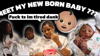 BIRTH VLOG RAW I had a baby LABOR amp DELIVERY [upl. by Ossie]