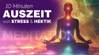 Stress im Kopf loswerden 10 Minuten Meditation für einen ruhigen Geist [upl. by Nekial]