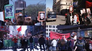 Grève étudiante Manifestation contre linjonction de LUdMmp4 [upl. by Leinod620]