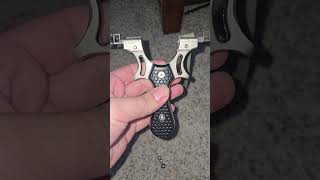 The Jettemu slingshot review huntingslingshotcamping survivalloveshoothuntingessentials [upl. by Ynetruoc793]