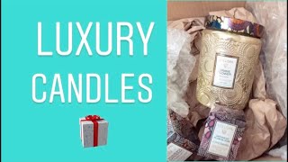 Luxury Candle Unboxing [upl. by Moon606]