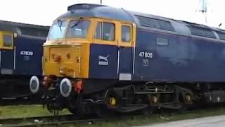 CREWE DIESEL DEPOT amp BASFORD HALL ON 13th JANUARY 2007 [upl. by Patnode]