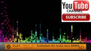 Colindam din toata tara Karaoke DEMO Negativ Instrumental [upl. by Einneg]