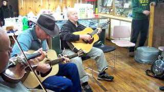 quotBeautiful Star of Bethlehemquot Bluegrass Song Jamming at the Bethlehem General Store [upl. by Ahsinal]