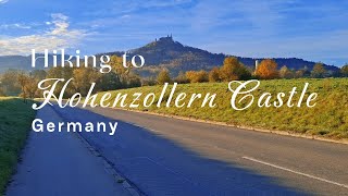 Hiking to Hohenzollern Castle Germany [upl. by Hgeilhsa]