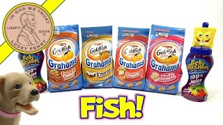 Goldfish Grahams  French Toast Strawberry Shortcake Vanilla Cupcake amp Smores [upl. by Vtarj957]