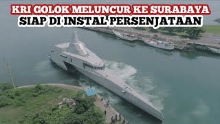 PT LUNDIN kirim KRI GOLOK ke Koarmada ll Surabaya [upl. by Kassie284]