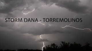 When Storm Dana Hit Torremolinos San Miguel Deserted  Red Alert Shut Shops  Heavy Rain amp Thunder [upl. by Magdaia305]