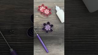 Quilling Paper Wavy Blossoms crafting diy quilling [upl. by Ardni199]