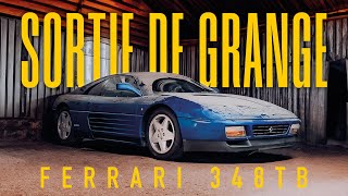 SORTIE DE GRANGE pour cette FERRARI 348 TB [upl. by Ulani50]