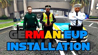 GERMAN EUP INSTALLIEREN LSPDFR UNIFORMEN INSTALLIEREN  LSPDFR Tutorial GTA 5 Deutsch [upl. by Mable]