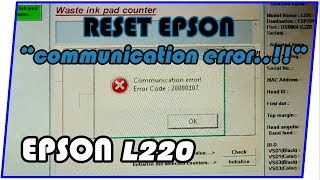 Download Resetter Epson For L120  L130  L220  L310  L360  L365  L3110 [upl. by Werdn]