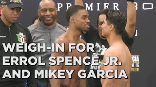 quotWe have a fightquot Errol Spence Jr Mikey Garcia prepare for Saturdays match [upl. by Gilletta]