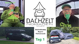 Dachzeltnomaden Camp Bayern  Anreise  Alpaka Farm  Tag 1 [upl. by Ferdinanda595]