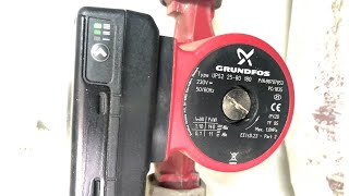 How to change the speed at Grundfos Ups 2 Pump What is the best speed to set the central heating [upl. by Audy]