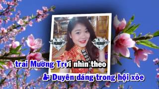 HD Karaoke Áo Cóm yêu thương  ST Huy Thông Karaoke by Kgmnc [upl. by Nynahs434]