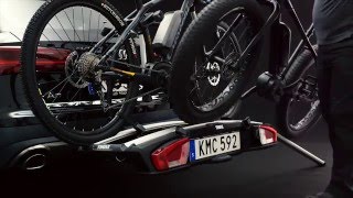 Towbar Bike Rack Accessories Thule Loading Ramp XT 9172 [upl. by Neidhardt657]