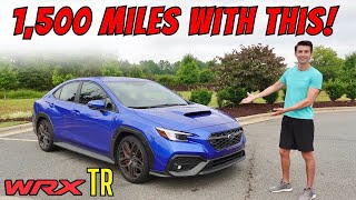 Living With a 2024 Subaru WRX TR For 1500 Miles and Two Weeks [upl. by Moser]