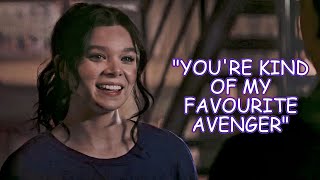 Kate Bishop fangirling over Hawkeye and avengers for over 2 minutes [upl. by Loggins]